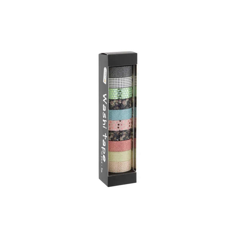 Craft ID Decorative Tape with Motifs, 1.5 cm, 3 m, 10 pcs