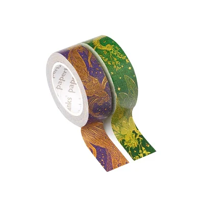 Paperblanks Tape Olive Violet Fairy, decorative, 2 pcs
