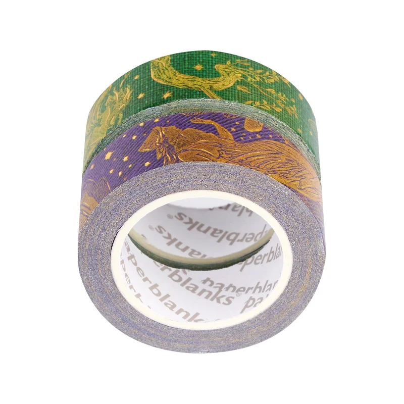 Paperblanks Tape Olive Violet Fairy, decorative, 2 pcs