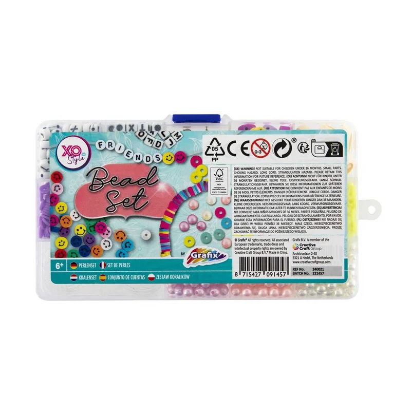 Moxy Bead set for decoration, in box