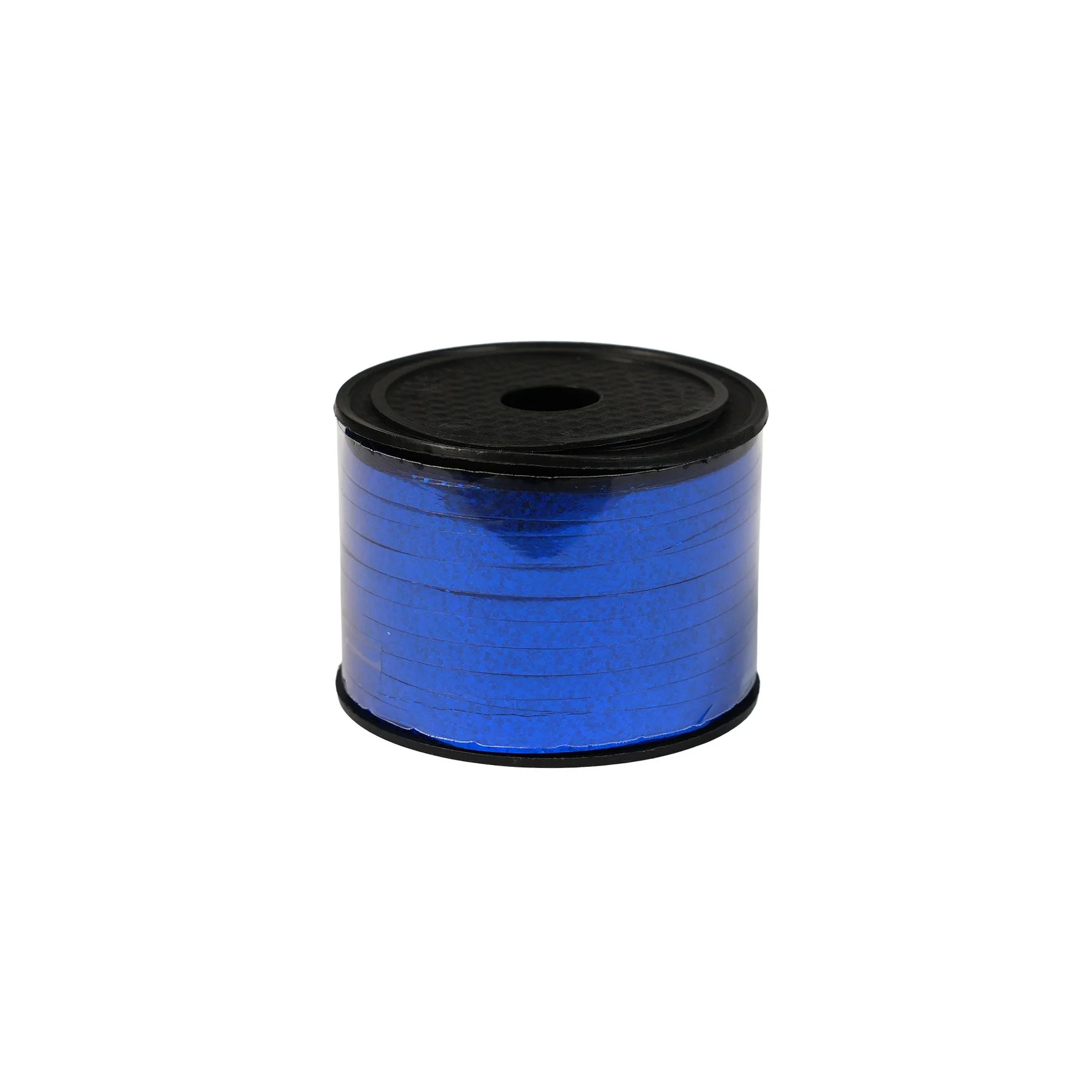 Curling ribbon, metallic with glitter, 0.5 cm ? 90 m, blue