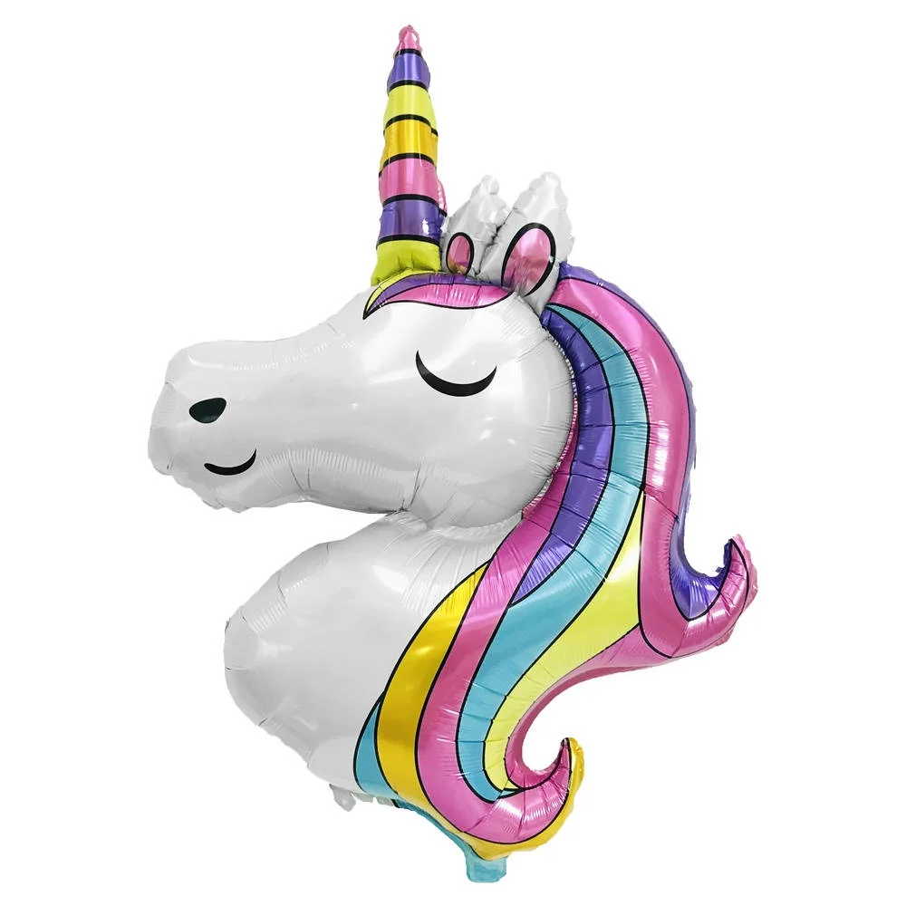 Festa Foil Balloon, unicorn, 110 x 80 cm