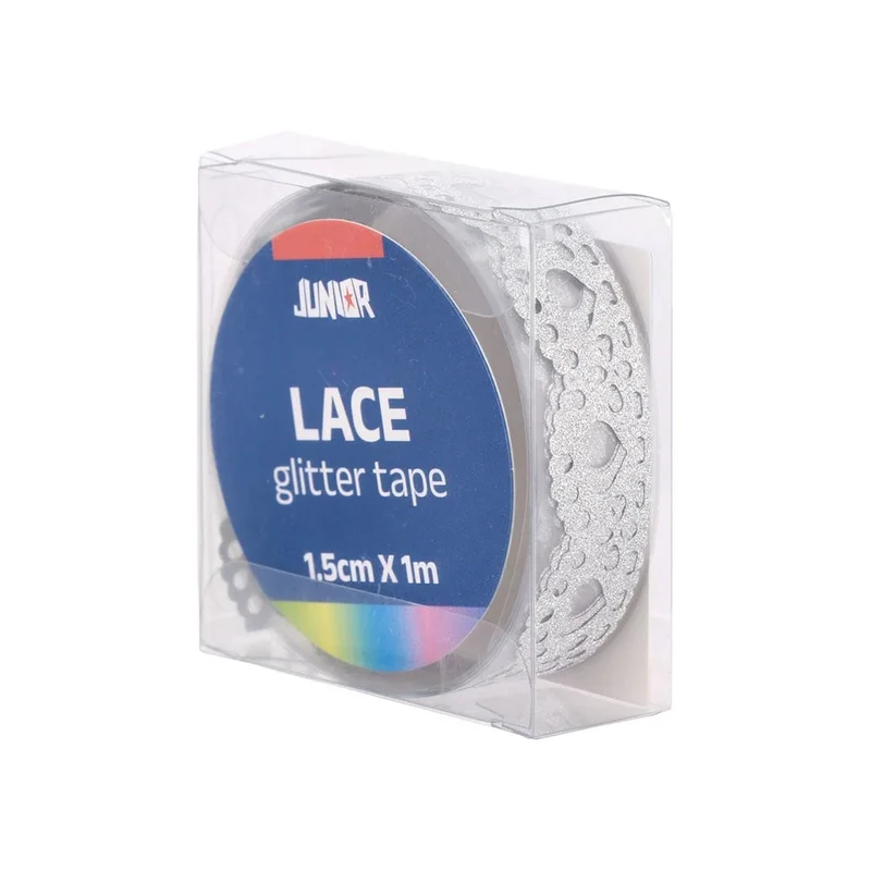 Junior Self-Adhesive Glitter Tape, assorted