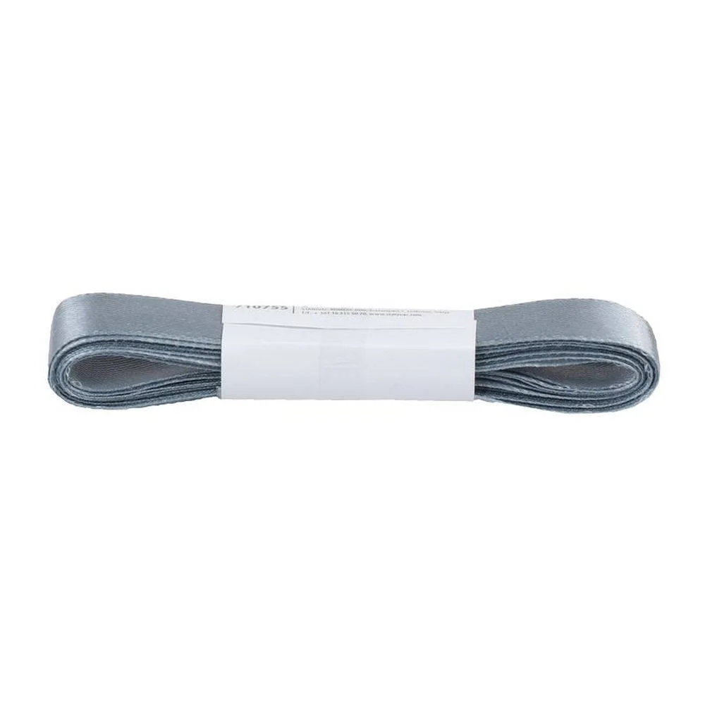 Лента панделка Festa Rosett, 15.9 mm, 3 m, сива