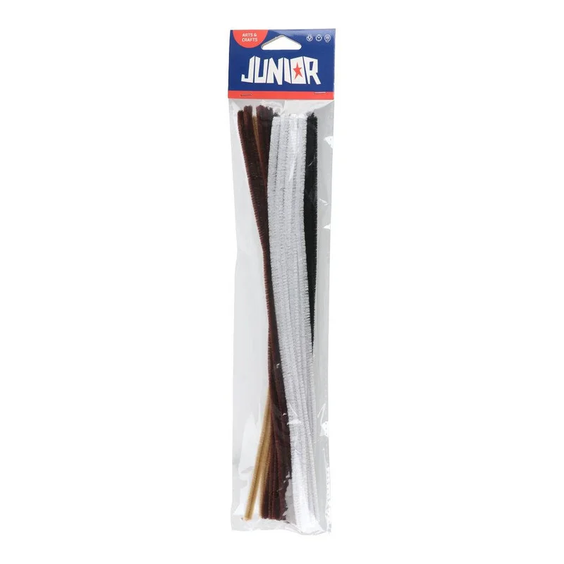 JUNIOR PIPE CLEANERS PLUSH 30 CM PACK 25