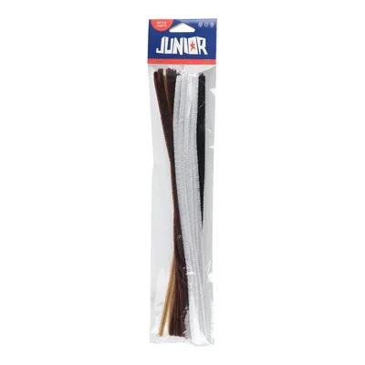 JUNIOR PIPE CLEANERS PLUSH 30 CM PACK 25