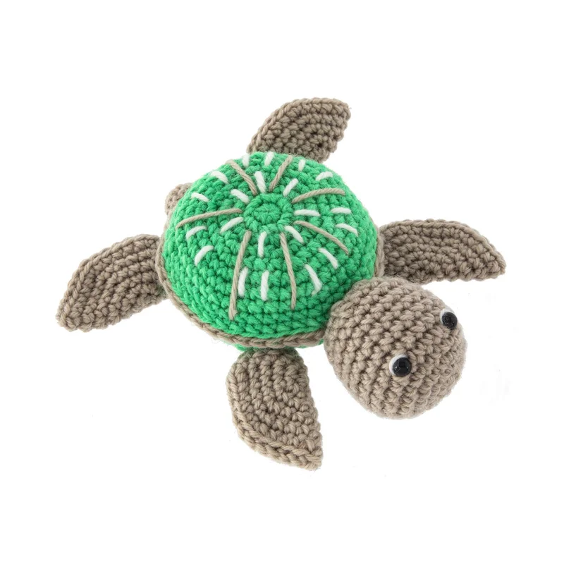 Craft ID Crochet kit Turtle, 14.5 x 4 x 16 cm