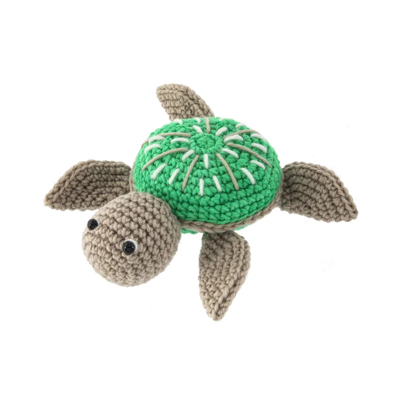 Craft ID Crochet kit Turtle, 14.5 x 4 x 16 cm
