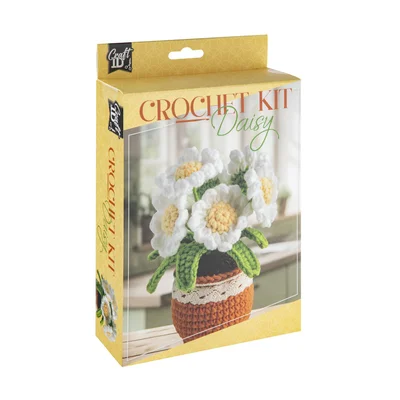 Craft ID Daisy Pot, weaving craft