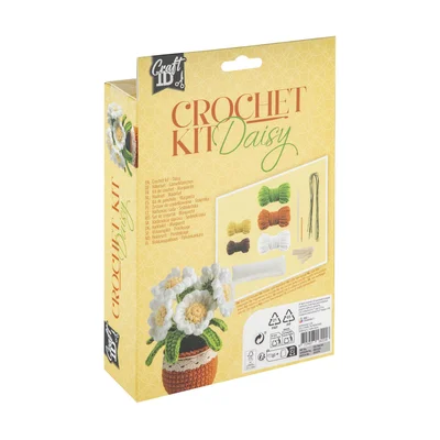 Craft ID Daisy Pot, weaving craft