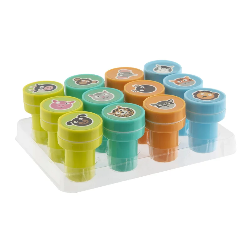 Moxy Stamp Set, 12 pcs, Blue