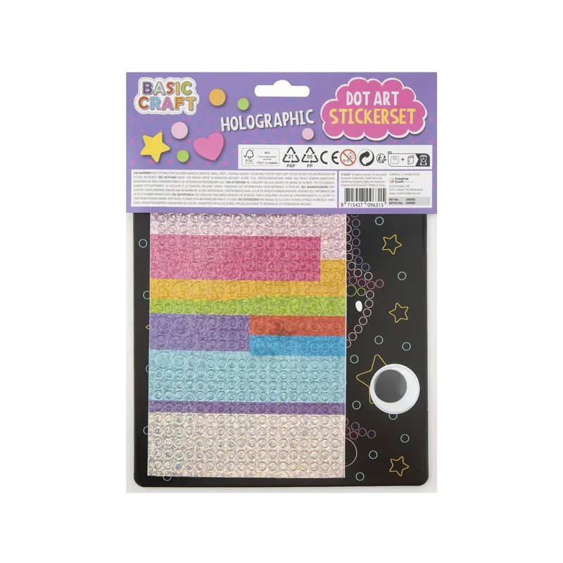 Moxy Bead painting sticker set Unicorn