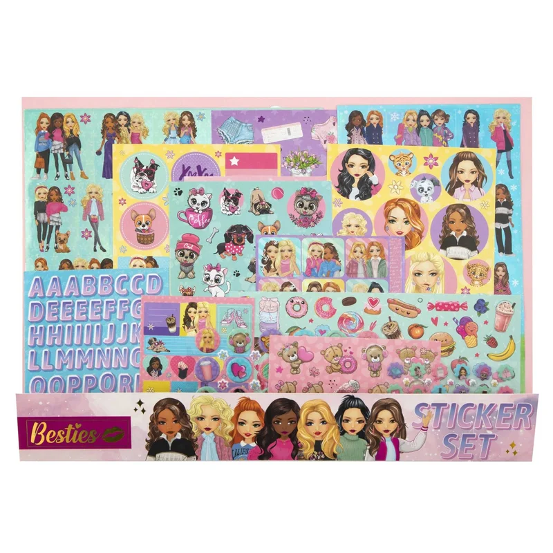 Moxy Sticker set Besties, over 300 pcs