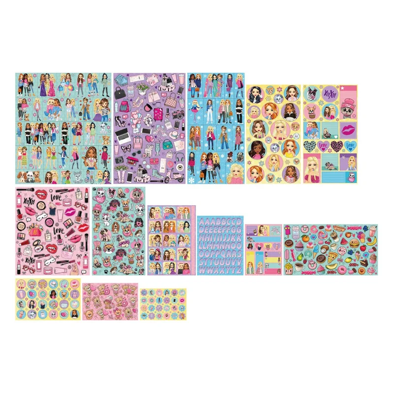 Moxy Sticker set Besties, over 300 pcs
