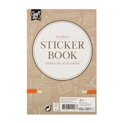 Craft ID Sticker Book, for diary and planner