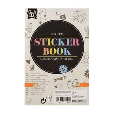 Craft ID Sticker Book, Scrapbooking