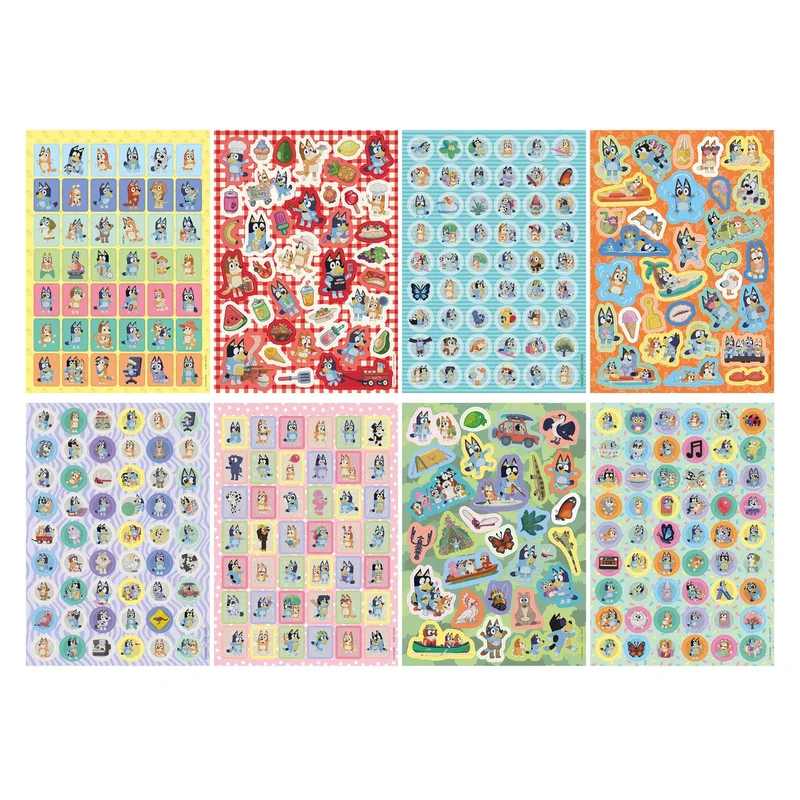 Moxy Sticker Book, A5, Bluey