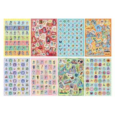 Moxy Sticker Book, A5, Bluey