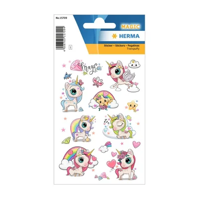 Herma Stickers Unicorn, 16 pcs