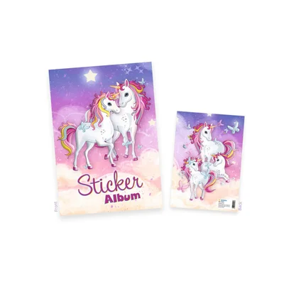 Herma Sticker album Unicorn, 16 pages