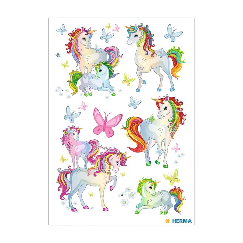 Herma Tattoos Unicorn, 13 pcs