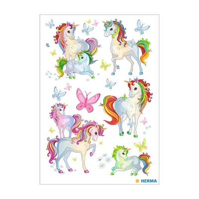Herma Tattoos Unicorn, 13 pcs