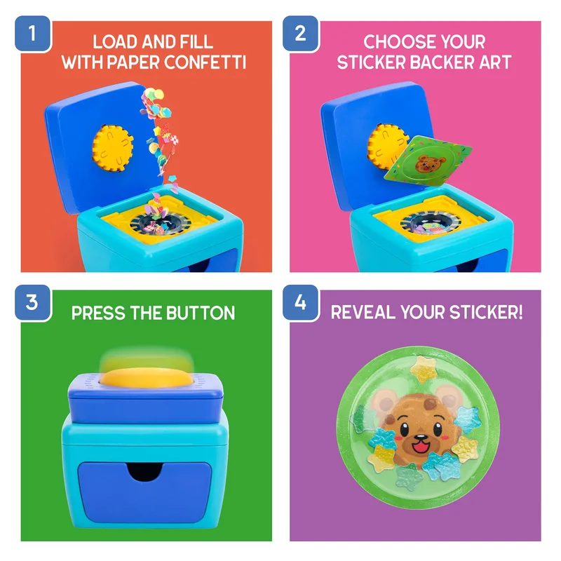 Learning Resources Комплект за правене на 3D стикери