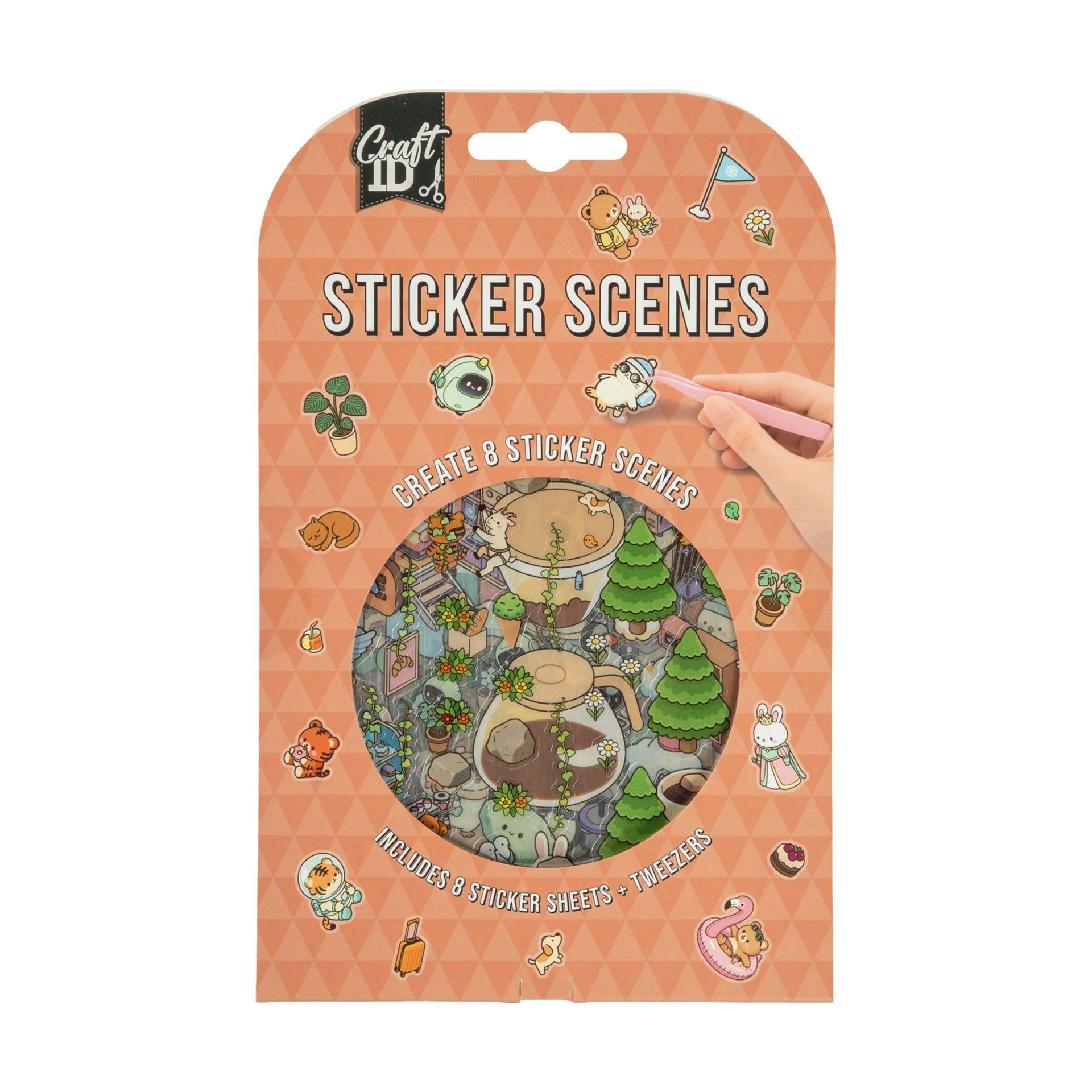 CRAFT ID STICKER SET ORANGE