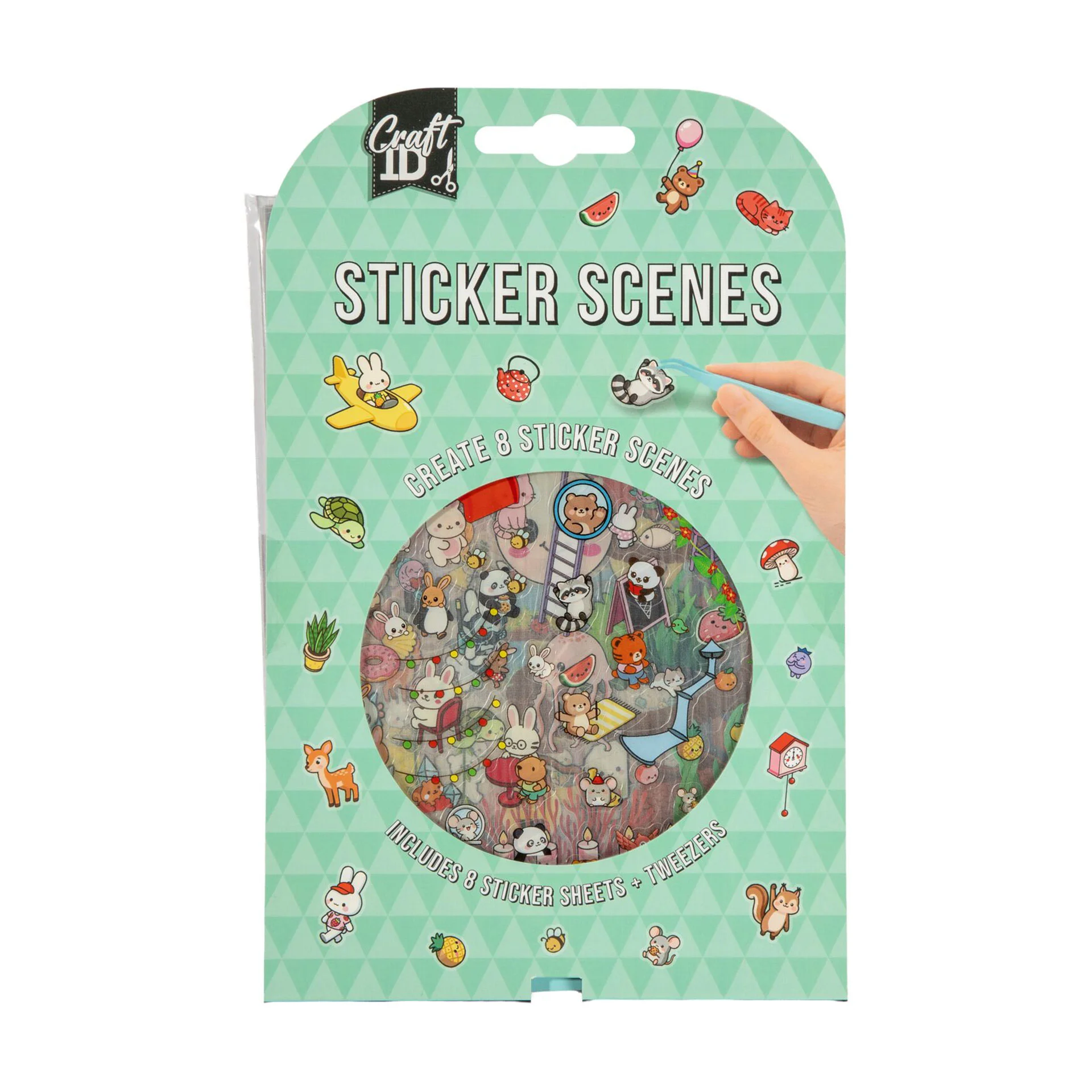 CRAFT ID STICKER SET GREEN