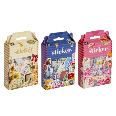 CRAFT ID STICKER SET 300 PCS ASSORTED PACK 48