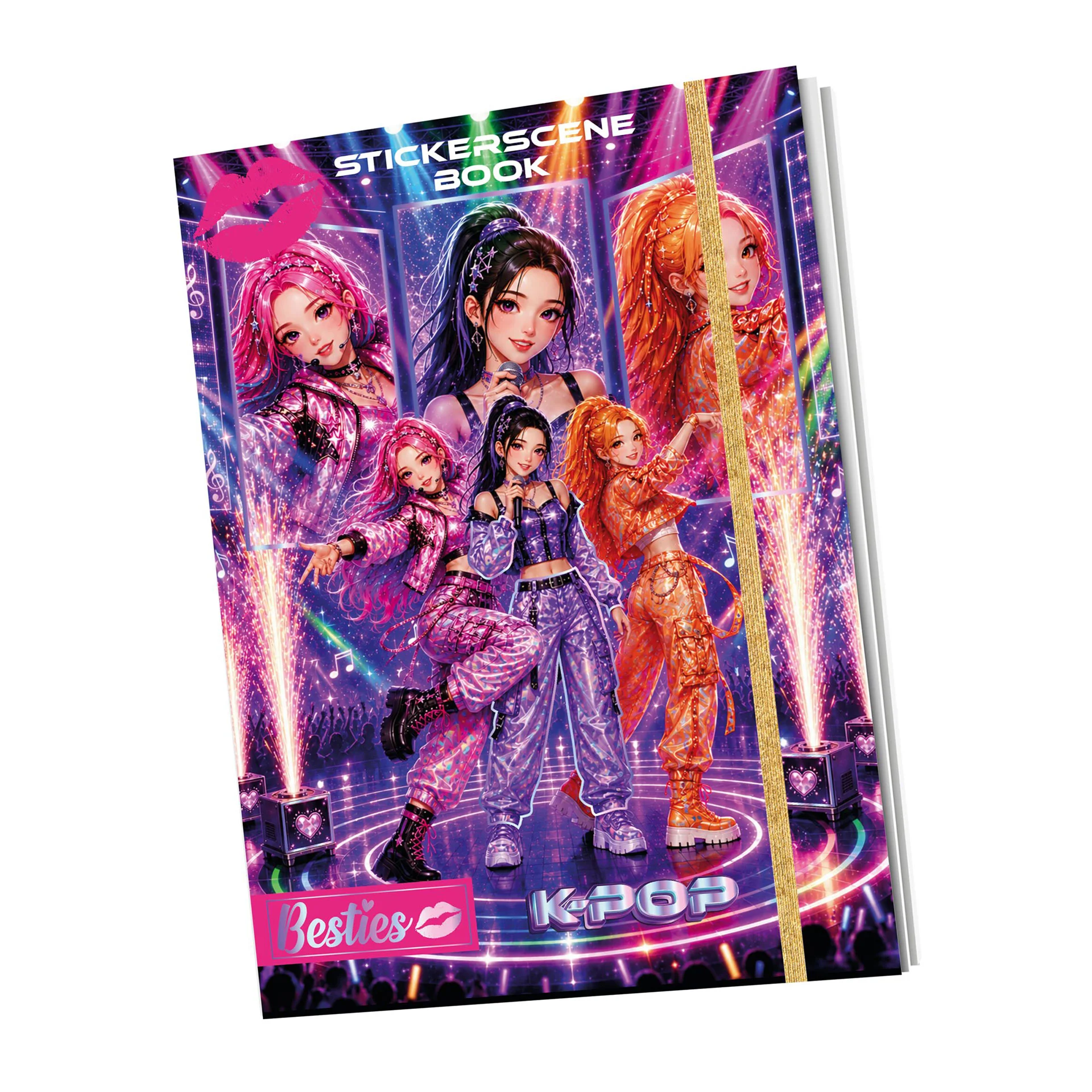 MOXY K-POP STICKER BOOK STAGE