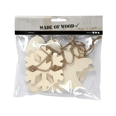 Creativ Company Christmas ornament set, 6 pcs