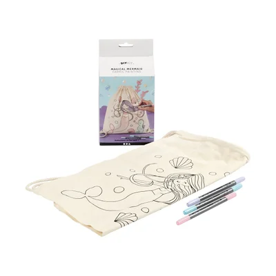 Creativ Company Decorating backpack set, mermaid