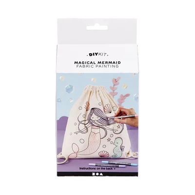 Creativ Company Decorating backpack set, mermaid