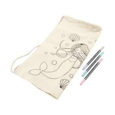 Creativ Company Decorating backpack set, mermaid