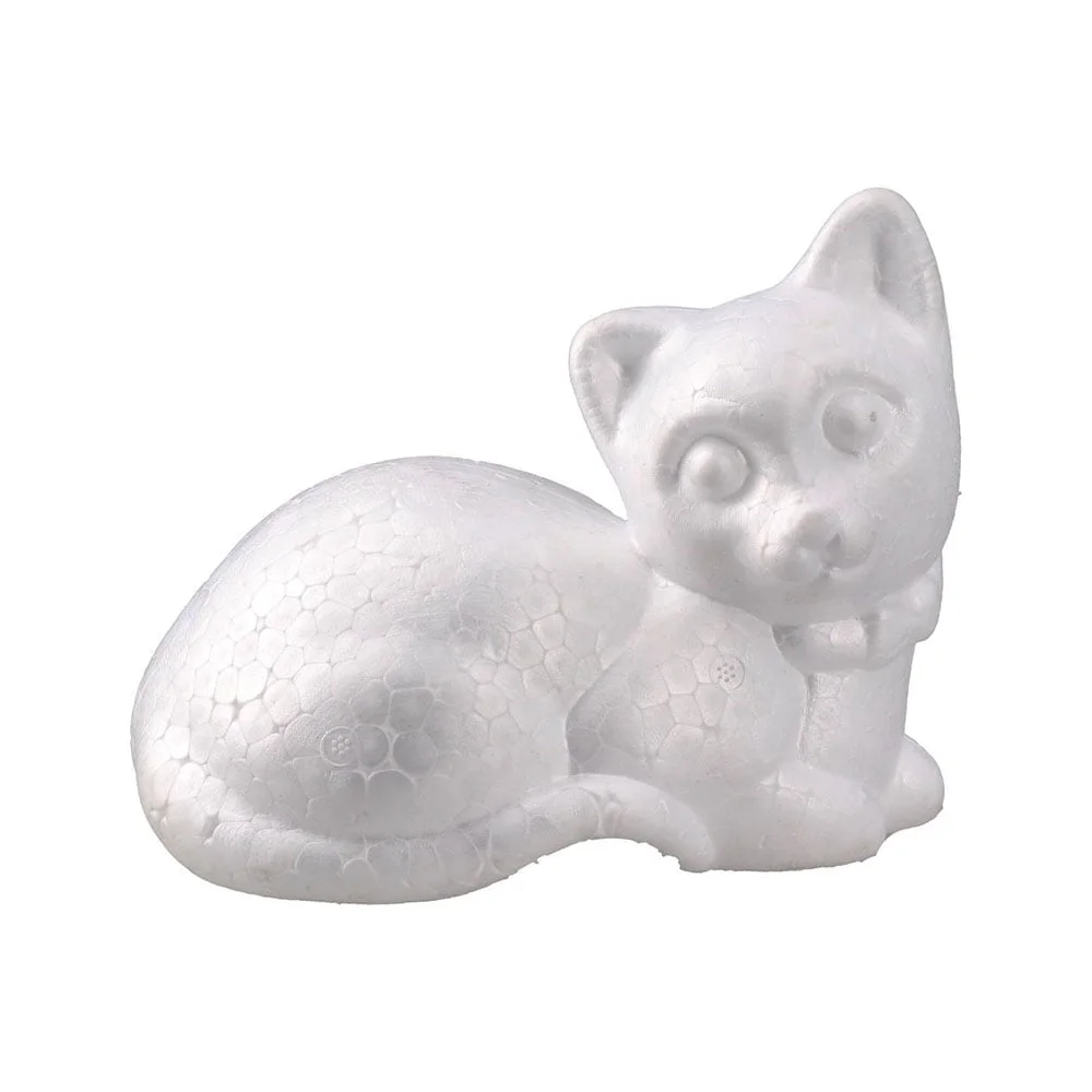 Junior Styrofoam Cat, 140 mm