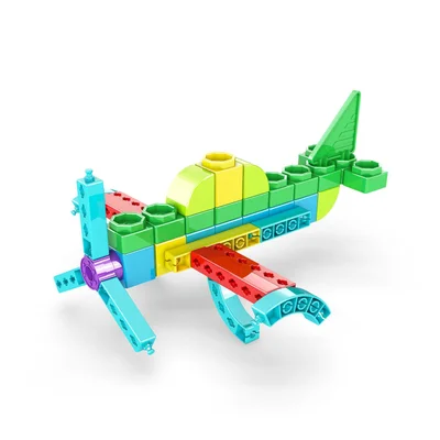 Engino Construction set Steamlabs Junior – Learn about airplanes