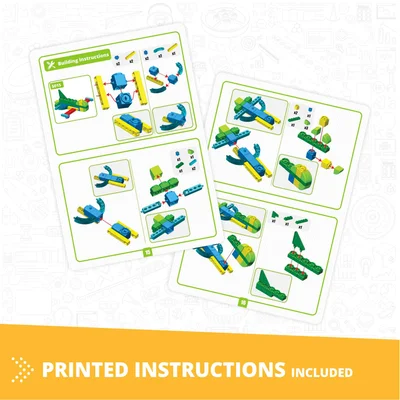 Engino Construction set Steamlabs Junior – Learn about airplanes