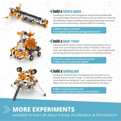 Engino STEM Astronomy construction set – Journey to Space