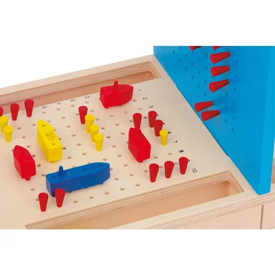 Small Foot Battleship Game, Wooden