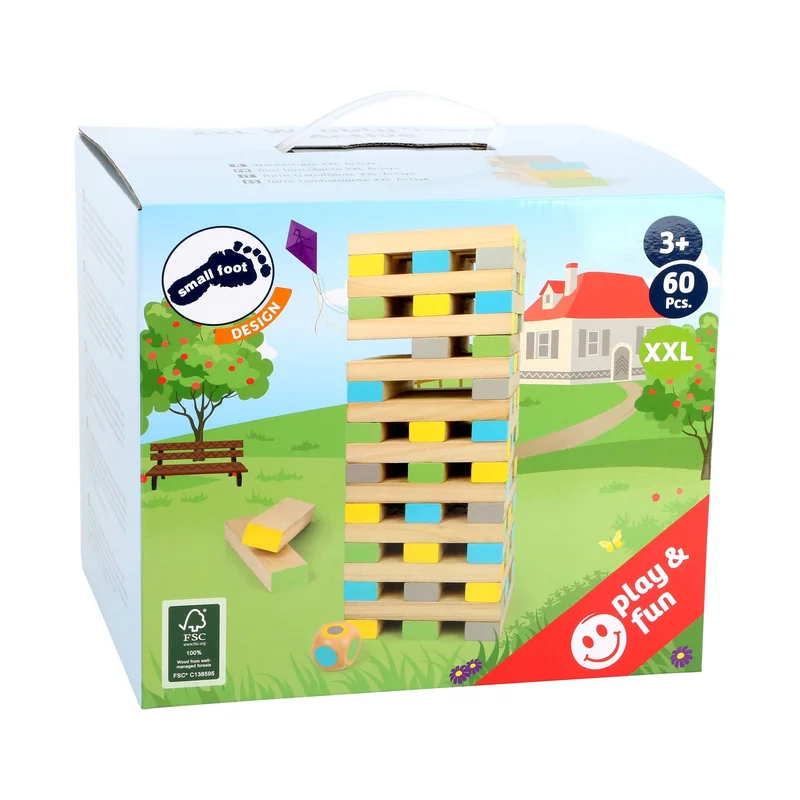 Small Foot Table game Jenga, 61 pieces