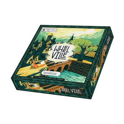 WWF WheelVille Board Game