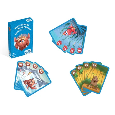 Cartamundi Playing Cards Happy Families - Monsters