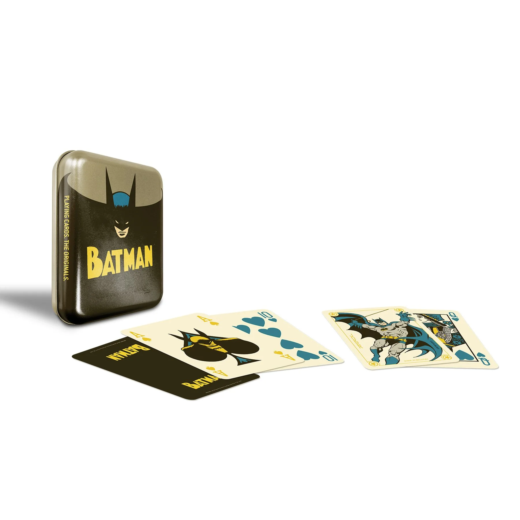 Cartamundi Playing Cards Batman Vintage, in metal tin