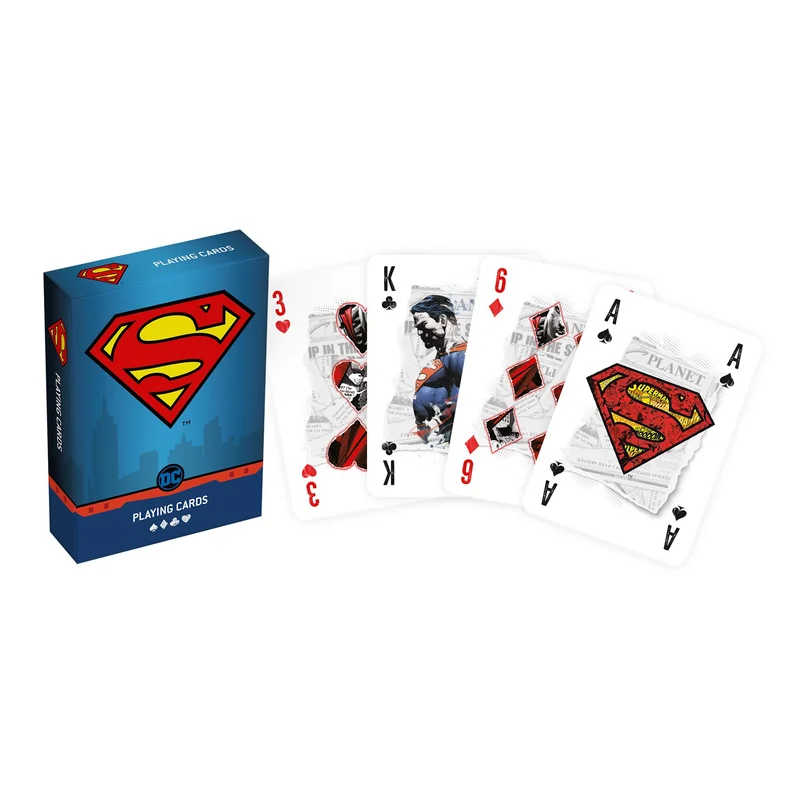 Cartamundi Playing cards Superman & Batman