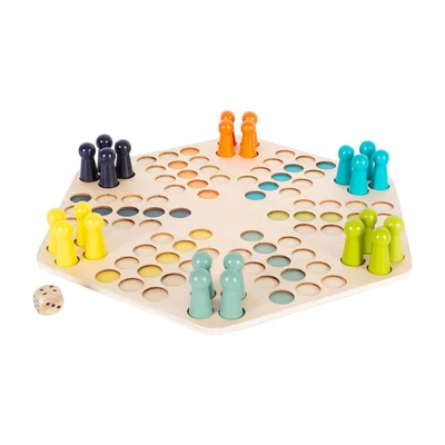 Small Foot Game Don’t Get Angry, XXL, wooden, for six players