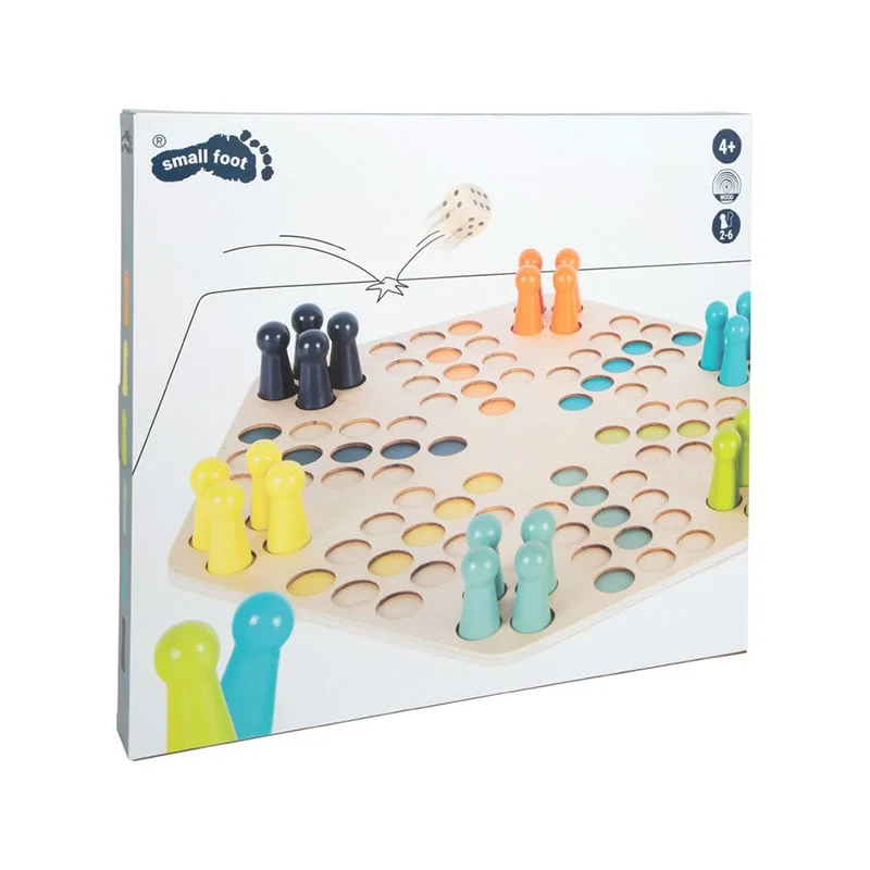 Small Foot Game Don’t Get Angry, XXL, wooden, for six players