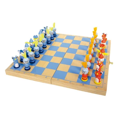 Small Foot Chess Knights, wooden, 33 x 33 x 2 cm