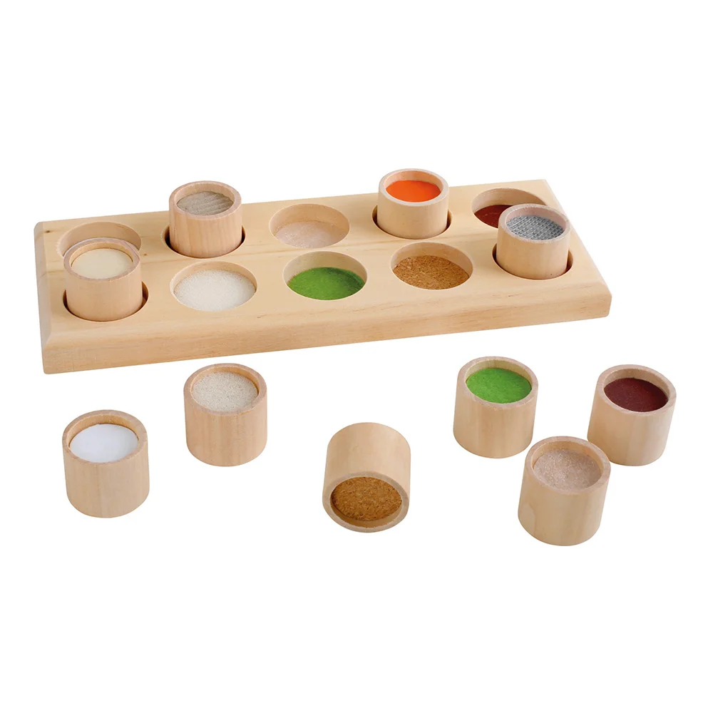 Small Foot Memory game ''Touch and guess'', with textures, 11 pcs