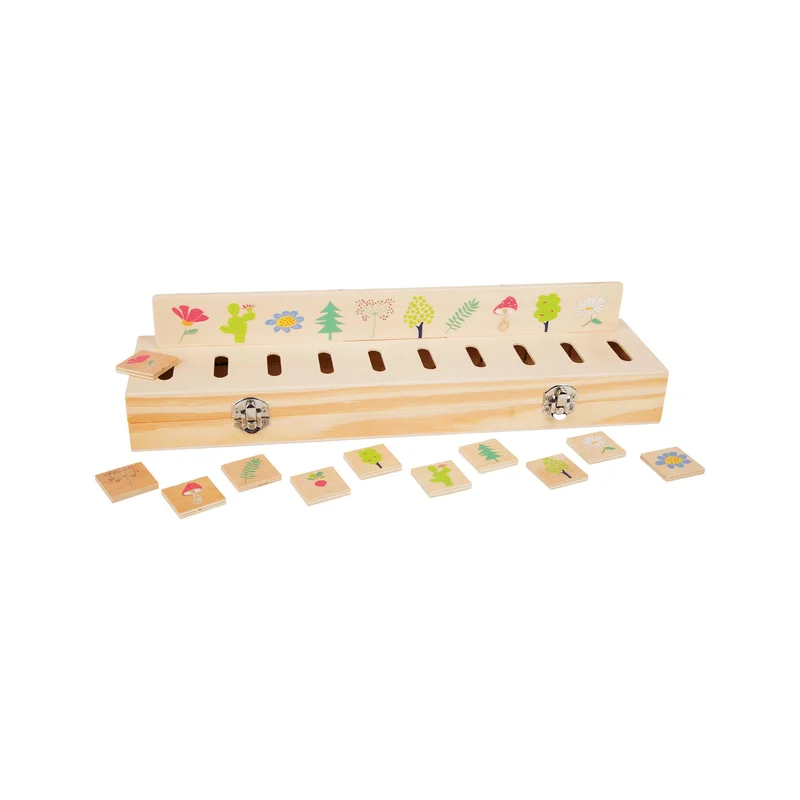 Small Foot Sorting Box, wooden, 23 pcs